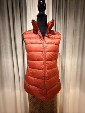 Uniqlo Ultra Light Down Jacket in Deep Rust